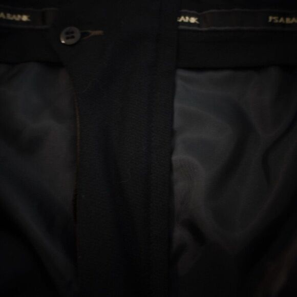 Jos A Bank Signature Brown Flat Front High Rise Dress Pants 39/32 Lined Partiall - Picture 6 of 6